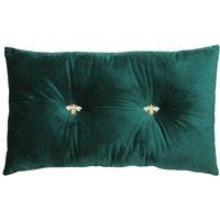Paoletti Bumble Pre-filled Cushion Polyester Emerald, Green