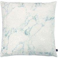 Ashley Wilde Cinnabar Polyester Filled Cushion Viscose Linen Seagreen/Eau De Nil, Green