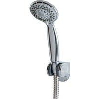 Showerdrape Aquajet 3 Function Shower Head In Chrome, White