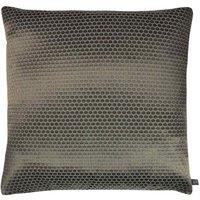 Prestigious Textiles Emboss Polyester Filled Cushion Cotton Moleskin, Grey