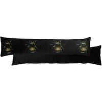Evans Lichfield Gold Bee Draught Excluder Polyester Black, Black