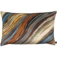 Prestigious Textiles Heartwood Polyester Filled Cushion Polyester Peacock, Orange