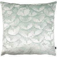 Ashley Wilde Jaden Polyester Filled Cushion Polyester Cotton Seagreen/Eau De Nil, Blue