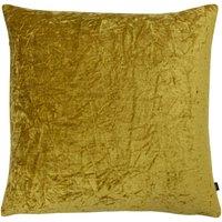 Ashley Wilde Kassaro Polyester Filled Cushion Cotton Viscose Dijon, Yellow