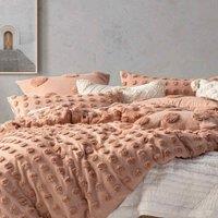 Linen House Haze Pillowcase Pair Cotton Maple, Pink