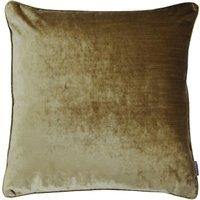 Paoletti Luxe Velvet Polyester Filled Cushion Gold, Gold