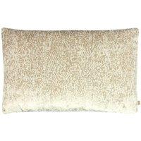 Kai Lynx Polyester Filled Cushion Viscose Cotton Polyester Snow, Cream