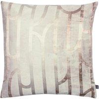 Ashley Wilde Meyer Polyester Filled Cushion Viscose Polyester Cotton Quartz/Powder, Cream