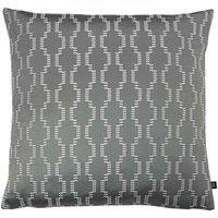 Ashley Wilde Nash Polyester Filled Cushion Polyester Cotton Fog/Dark Grey, Grey