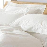 Paoletti Oxford Pillowcase Pair Oxford Border Cotton White, White