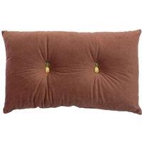 Paoletti Pineapple Pre-filled Cushion Polyester Blush, Pink