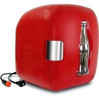 Coca Cola Coca-cola Mini Fridge 12 Can Portable Cooler Warmer 7 9L 8 3 Qt Red