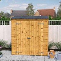 Mercia 6' x 2' 6'' Pent Storage, Brown