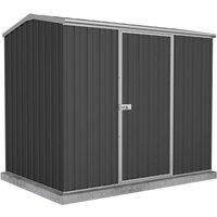 Mercia Absco Premier 7'5 X 5 Reverse Apex Metal Shed - Monument