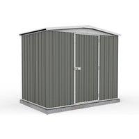 Mercia Absco Regent 7'5 X 5 Apex Metal Shed - Woodland Grey