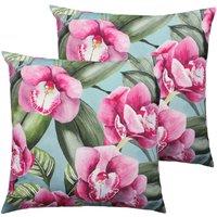 Evans Lichfield Orchids Outdoor Cushions