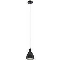 Eglo Black Rounded Single Pendant, Multi