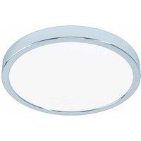 Eglo Simple Polished Chrome Ceiling Light, Silver
