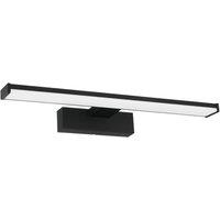 Eglo Slim Bathroom Mirror Light - Black, Black