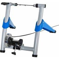 Homcom Bicycle Trainer 8-level Resistance For 650C 700C Or 26"-29" Bike Tyres, Blue