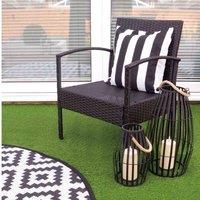 St Helens Dark Green Grass 20Mm 1X4M Roll, Green