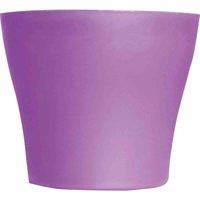 St Helens Purple Plant Pot 10.5X9cm, Purple