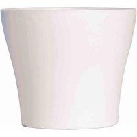 St Helens White Plant Pot 16X12.5cm, White