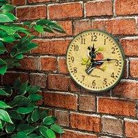 St Helens Chaffinch Design Garden Outdoor Clock