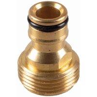 St Helens Male Tap Adaptor, Brass
