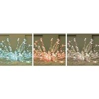 Luxform Solar 50 Led Microlight 10- White 5-Pink 5-Blue