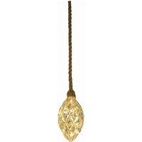 Luxform Hemp Rope Pine Cone Led Battery Light 92720