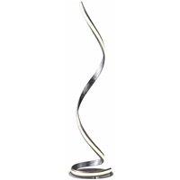 Crossland Grove Arria Floor Lamp Silver, Silver
