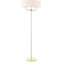 Crossland Grove Southwalk Floor Lamp Brass, Gold