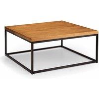 Julian Bowen Brooklyn Square Coffee Table Light Oak, Brown