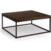 Julian Bowen Brooklyn Square Coffee Table Dark Oak, Brown
