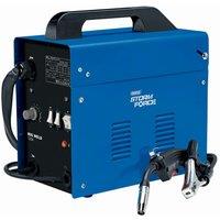 Draper Storm Force Gasless Mig Welder 120A, Blue