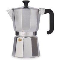 La Cafetiere Espresso Maker 6 Cup, Silver