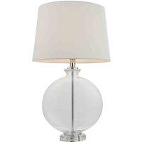 Crossland Grove Orpington 1 Table Light Nickel, Silver
