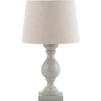 Crossland Grove Cardiff Table Lamp Taupe, Cream