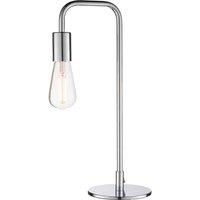 Crossland Grove Diaz Table Lamp Chrome, Silver