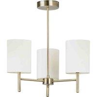 Crossland Grove Tyneham Ceiling Lamp Antique Brass, Gold