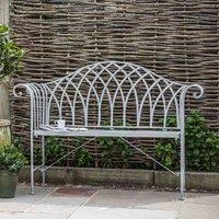 Crossland Grove Chesterton Outdoor Bench Estate, Grey