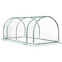 Outsunny Tunnel Grow House - 200x100x80cm, Clear