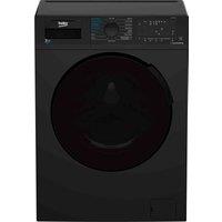 Beko WDL742431B 7Kg 4Kg Washer Dryer - Black, Black
