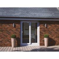 ATT Fabrications Limited Model 8 Patio Door - White - 2 Door Xo Left Panel Slides - 2390Mm X 2090Mm - including Cill & Vent , White