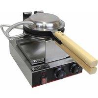 KUKoo 24322 Single Waffle Maker - Stainless Steel, Silver
