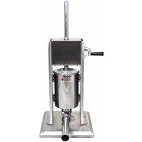 KUKoo 25399 5-litre Sausage Stuffer - Silver, Silver