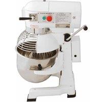 KUKoo 10625 Commercial Planetary 20L Food Mixer Spiral Mixer - White, White