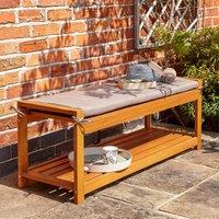 Rowlinson Occasional Bench, Brown