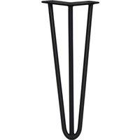 SkiSki 4 X Hairpin Leg - 14 - Black - 3 Prong - 12M, Black